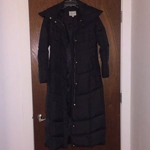 Cole Haan Long Puffer Down Coat